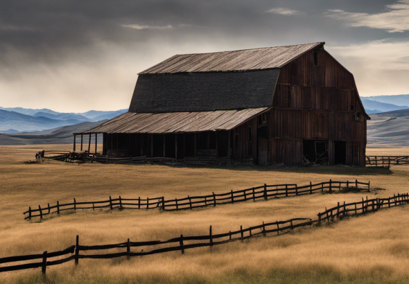 An image that portrays the aftermath of Rip's departure from the ranch in Season 5 Part 2