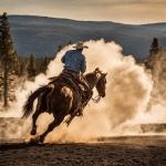 the essence of real-life rodeo athletes in Yellowstone National Park