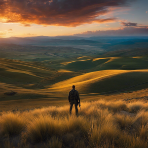 An image that captures the breathtaking cinematography and stunning visuals of Taylor Sheridan's TV show