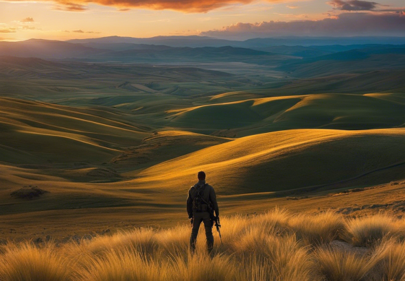 An image that captures the breathtaking cinematography and stunning visuals of Taylor Sheridan's TV show