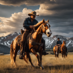 An image of Jimmy and Teeter from Yellowstone 6666 in a shocking and intense moment