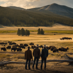 An image of a tense, unscripted moment from Yellowstone Season 3, such as a confrontation between characters, a dramatic landscape, or a surprising plot twist
